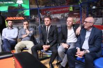 Ostoja Mijailović na klupi KK Partizan derbi treći meč polufinale ABA liga UŽIVO