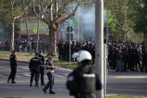 Grobari korteo pred 160 večiti derbi Zvezda - Partizan FOTO
