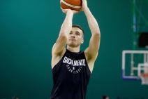 Bogdan Bogdanović Partizan Bogdan na treningu Partizana