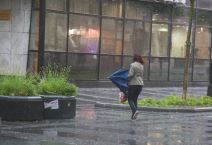 Kiša u Beograu: Jak vetar i pljusak danas u Beogradu (FOTO)
