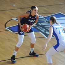 Novi dres košarkaške reprezentacije Srbije, prva utakmica