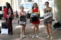 U ime kulture: Protiv rijalitija - Protest ispred REM-a Srbija u pokretu (FOTO)