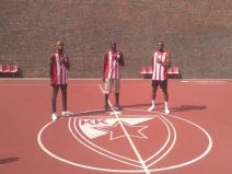 KK Crvena zvezda: Gist i Braun na Malom Kalemegdanu FOTOGRAFIJE