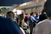 Borbeno vozilo ispred stadiona FK Crvena zvezda FOTO