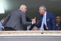 Milorad Vučelić i Zvezdan Terzić, pozdrav pre 161. večitog derbija u Humskoj