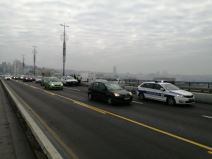 Lančani sudar na Brankovom mostu