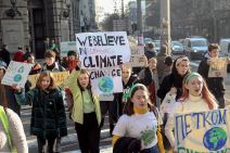 Klimatski štrajk u Beogradu FOTOGRAFIJE