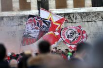 Delije u Atini Delije i Gate 7 u Atini navijanje