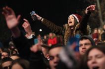 Sara Jo, Rasta, Coby, Vuk Mob, Angelina koncert ispred SKupštine - Beogradska zima 2019 FOTO 