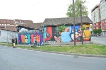 Mural Novi Sad lekari superheroji FOTOGRAFIJE