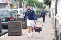 Janko Tipsarević izveo sina iz porodilišta