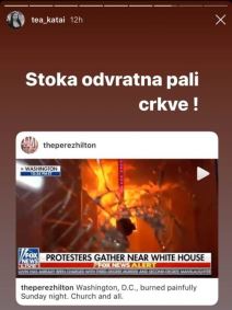 Aleksandar Katai problem sa Los Anđeles Galaksi Tea Katai instagram pobij govna rasizam