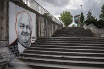 Miša Tumbas mural Miši Tumbasa