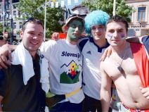 Dve decenije spekakl Euro 2000 Milošević Drulović Mihajlović Mijatović Slovenija 3 3