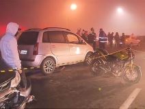  brazil lančani sudar mrtvi šumski požar foto video