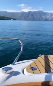 Anastasija Ražnatović letovanje Budva oglasila se