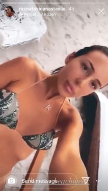 Anastasija Ražnatović pre silikona stare slike Anastasije Ražnatović