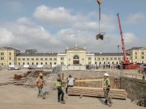 Beograd Spomenik Stefanu Nemanji Savski trg greška u nacrtu foto