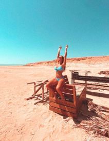 Teodora Džehverović letovanje Egipat guza Instagram foto