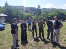 Manastir Mileševa krst na vrhu Titerovac