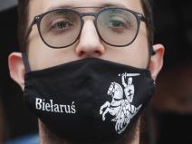 belorusija protesti kontramiting lukašenko foto video