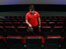 Bioskopi Beograd otvaranje dezinfekcija korona virus mere popuštanje FOTORGAFIJE