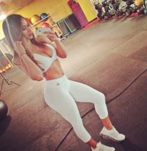 Laiz de Leon fitnes model Instagram foto