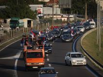 Auto-litija Beograd Crna Gora podrška ne damo svetinje izbori 2020 FOTOGRAFIJE