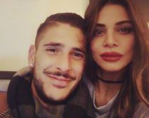 Dijego Falčineli devojka Anđela Aćerino Fejsbuk foto