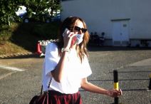 Emina Jahović vratila se iz Turske aerodorm Nikola Tesla foto