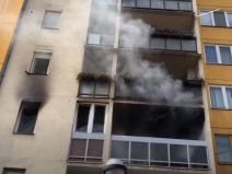 Požar-Pirot-izgoreo stan-ima povređenih