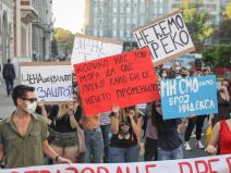 studenti protest zgrada rektorata školarine