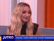 Maya Berović i Filip Čukanović Jutarnji program FOTO