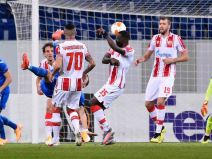 fk crvena zvezda novi dres liga evrope hofenhajm makron sponzor