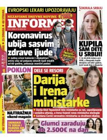 prelistavanje sutrasnje stampe 25 oktobar nedelja