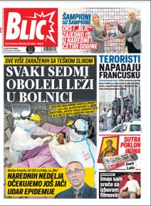 prelistavanje sutrasnje stampe 30 oktobar 