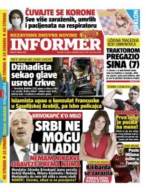 prelistavanje sutrasnje stampe 30 oktobar 