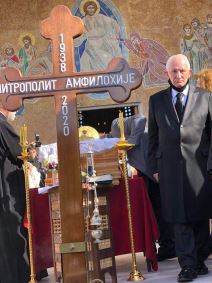 sahrana vladika amfilohije matija beckovic foto