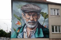 dragoslav mihailović mural ćuprija fotografije