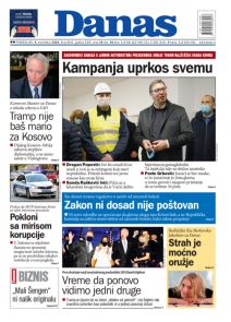 prelistavanje sutrasnje stampe 9 novembar