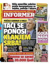 prelistavanje sutrasnje stampe 10 novembar