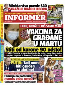 prelistavanje sutrasnje stampe 11 novembar