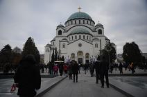 sahrana patrijarha irineja gde ce biti sahranjen irinej hram svetog save otvoren kovceg liturgija 