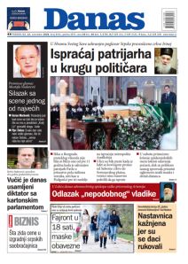 prelistavanje sutrasnje stampe 23 novembar 2020