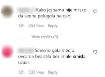 teodora dzehverovic slika sa jaretom seno prozivke na instagramu 