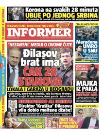 prelistavanje sutrasnje stampe 27 novembar