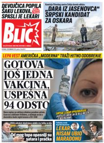 prelistavanje sutrasnje stampe 1 decembar 