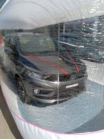 tata motors automobil auto korona virus sterilna sredina balon