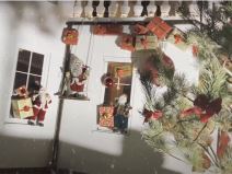 seka aleksic kuca novogodisnja dekoracija ukrasi kao iz bajke