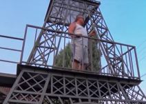 srbin napravio ajfelov toranj dvoriste kuce